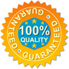 King Brand Healthcare Products<sup>®</sup> 100% quality guarantee ribon